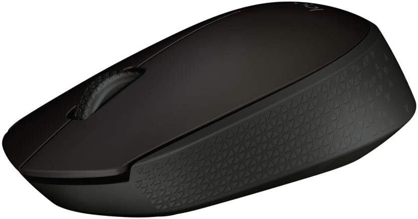 Mouse senza fili wireless logitech B170 nero Ricevitore USB Tracciamento Ottico
