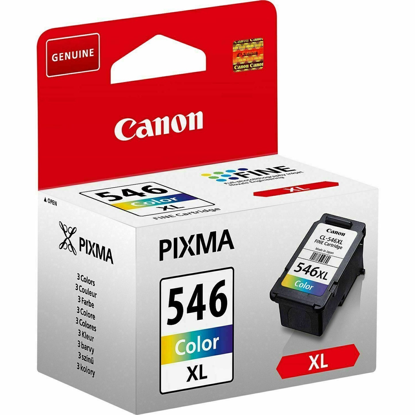 cartuccia d'inchiostro ORIGINALE CANON 545Xl nera 546XL no compatibili