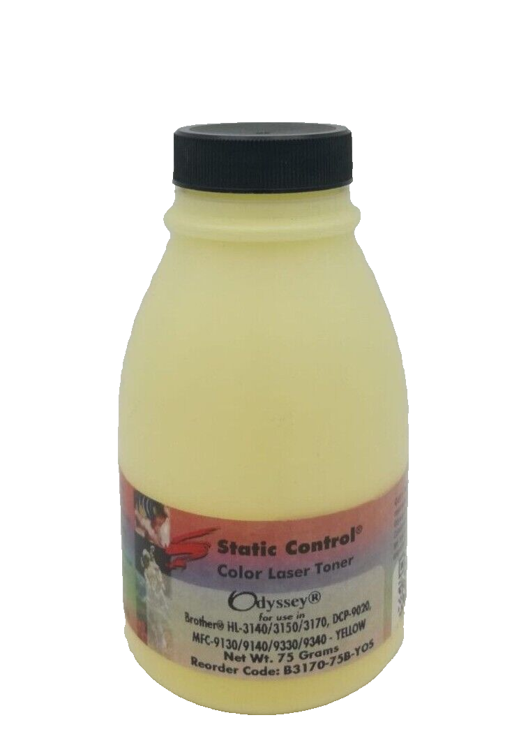 Bottiglia ricarica toner brother HL-3140 3150 3170 giallo 75 gr B3170-75B-YOS