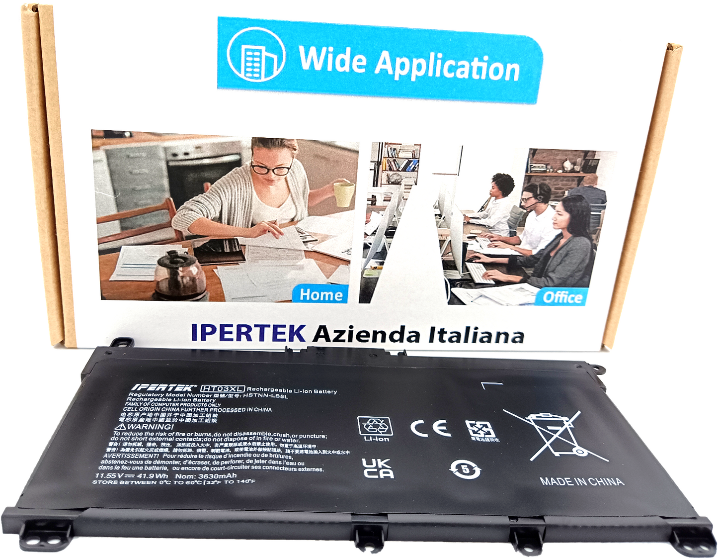 Batteria per notebook portatile HP 15-db1062nl (6RR63EA) pc