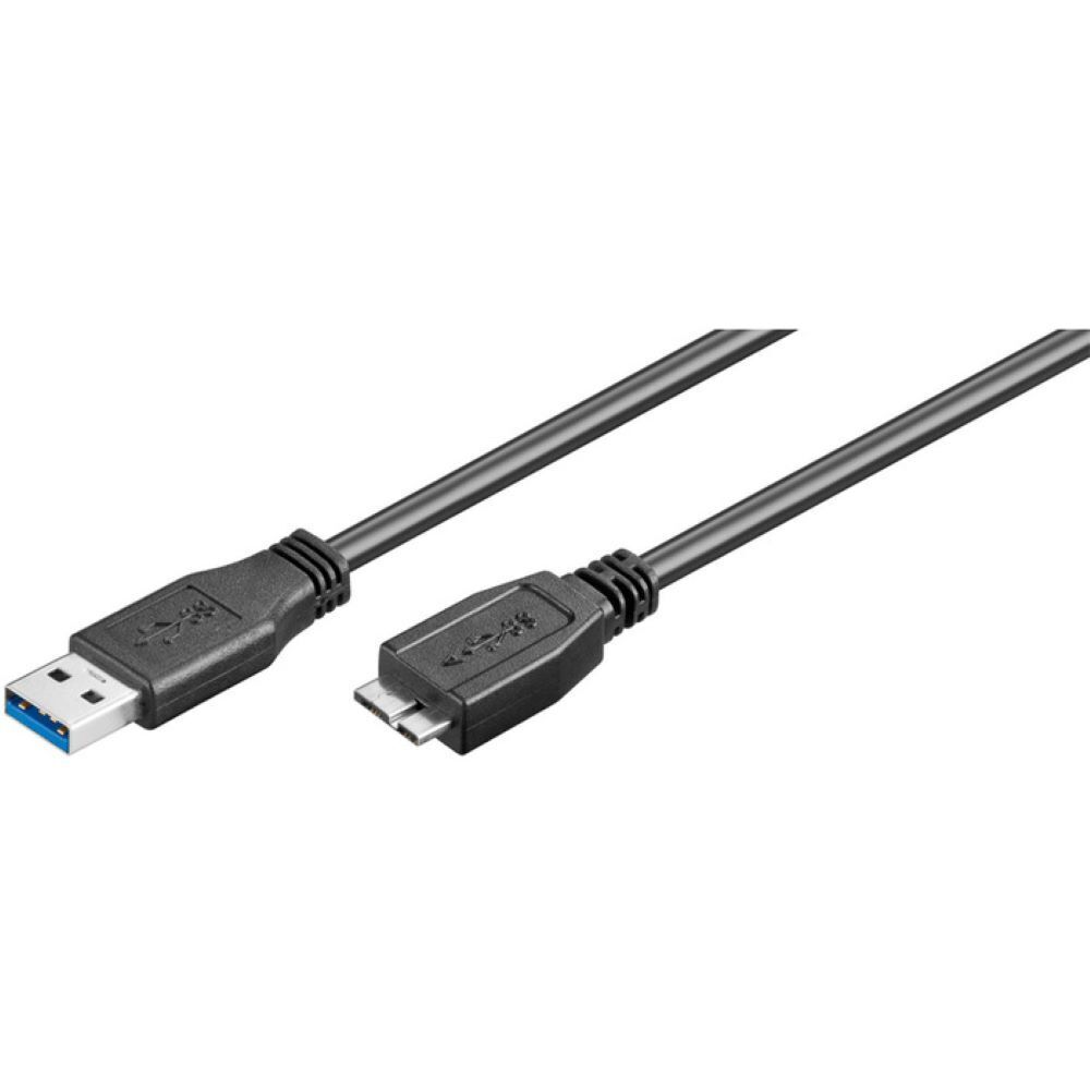 Cavo USB 3.0 Superspeed tipo A maschio a USB 3.0 micro B mas, 1 Metro per hub