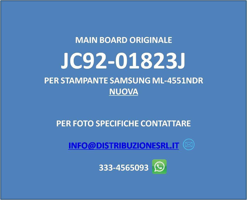 jc92-01823j main board originale per stampante samsung ml-4551nd