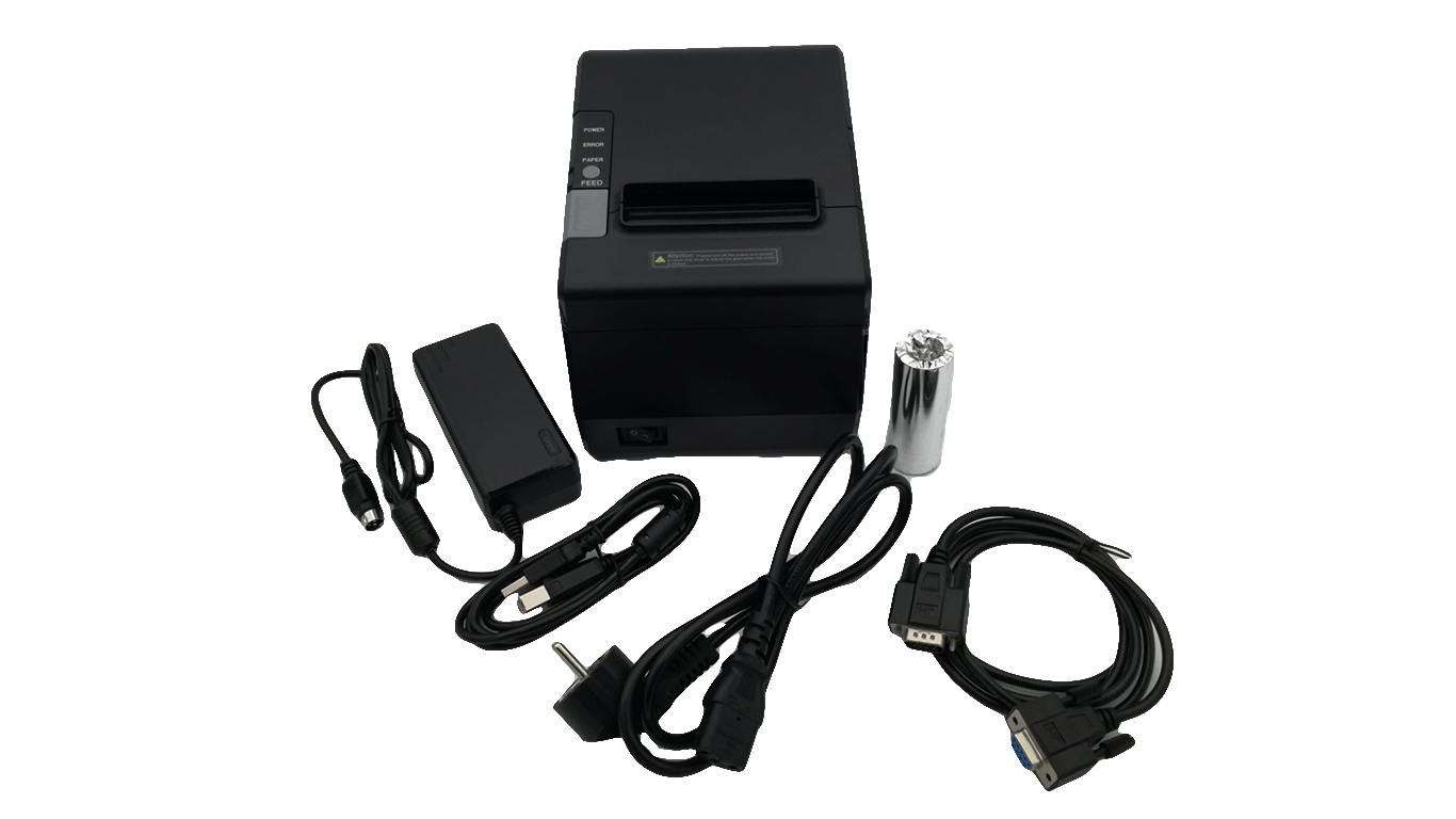 mini stampante termica 80mm usb rete lan rj45 seriale ristorante scontrini pos