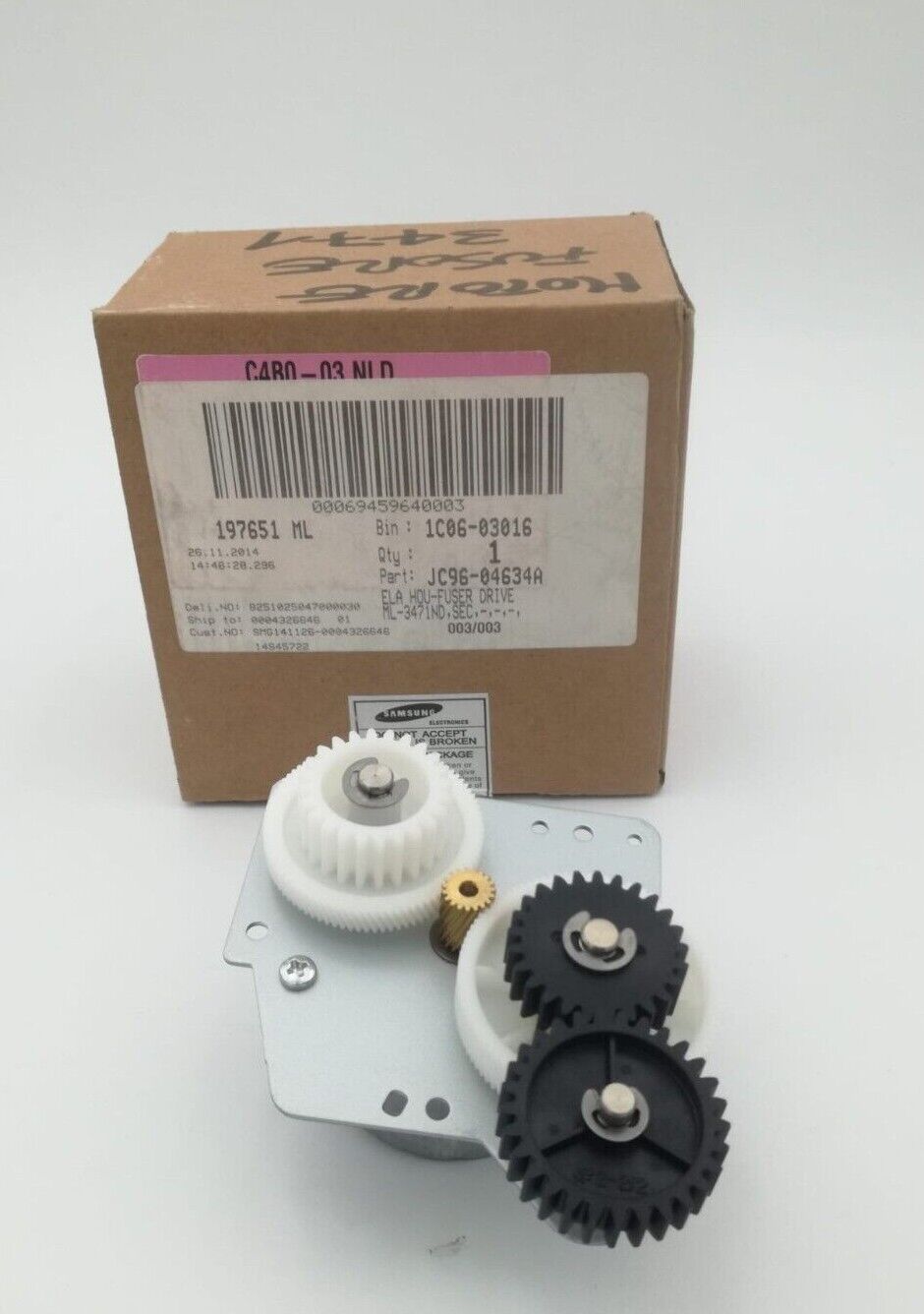 JC96-04634A unità di azionamento fusore x samsung ml-3471nd ml-3470 scx-5635fn