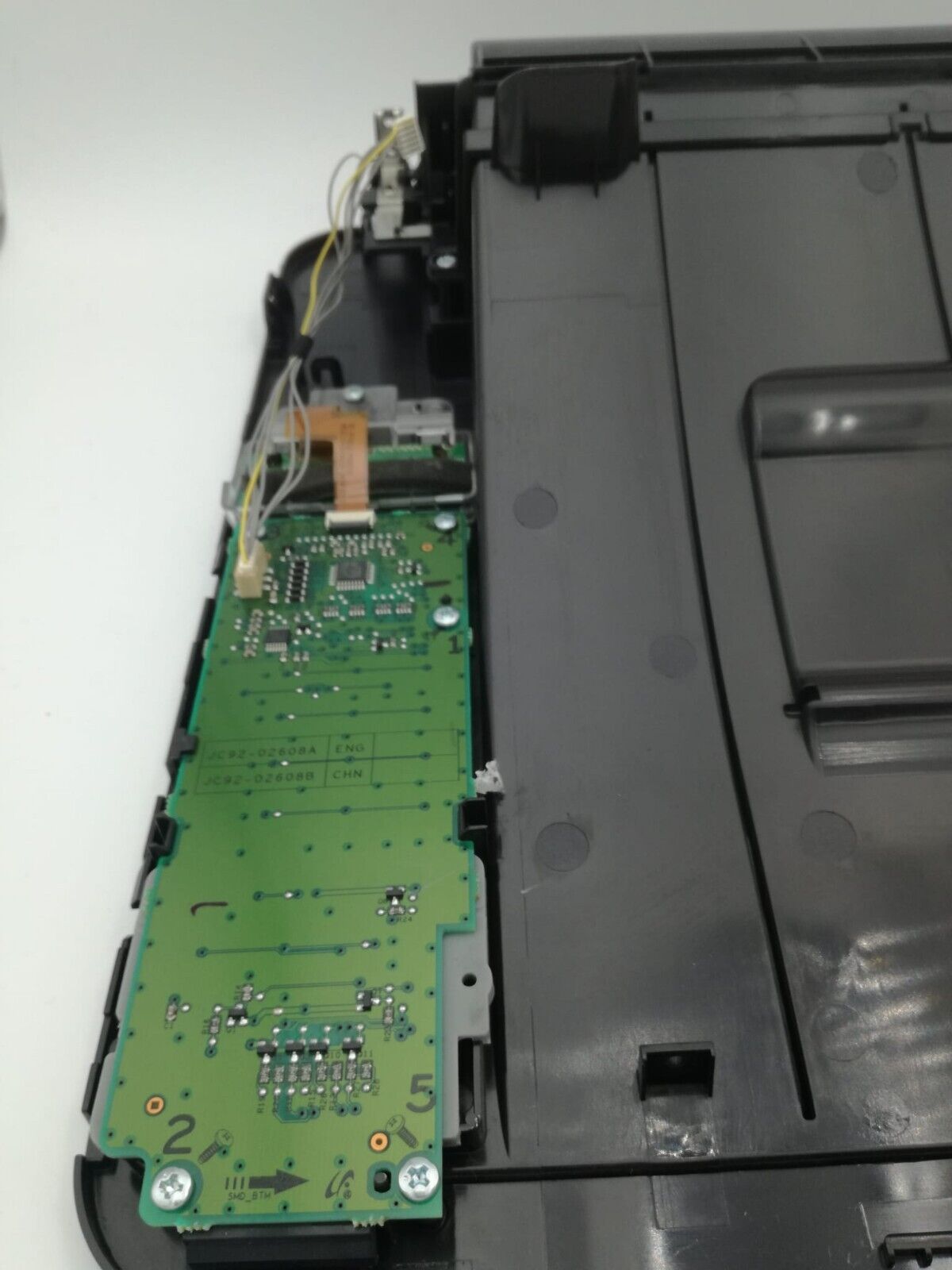 JC63-04143A cover top nera usata per samsung M4020ND con tastierino e display