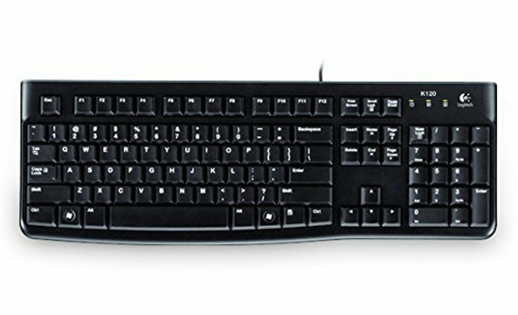 tastiera usb plug-and-play K120 LOGITECH nera cod: 920-002517