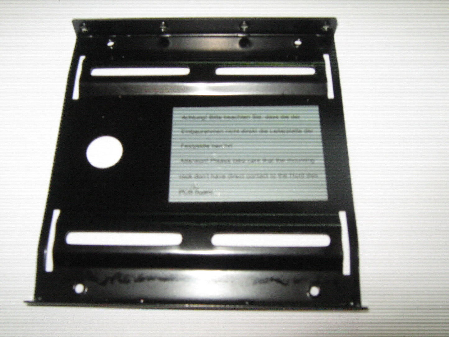 adattatore supporto staffa hard disk ssd 2.5'' A 3.5'' regolabile in metallo