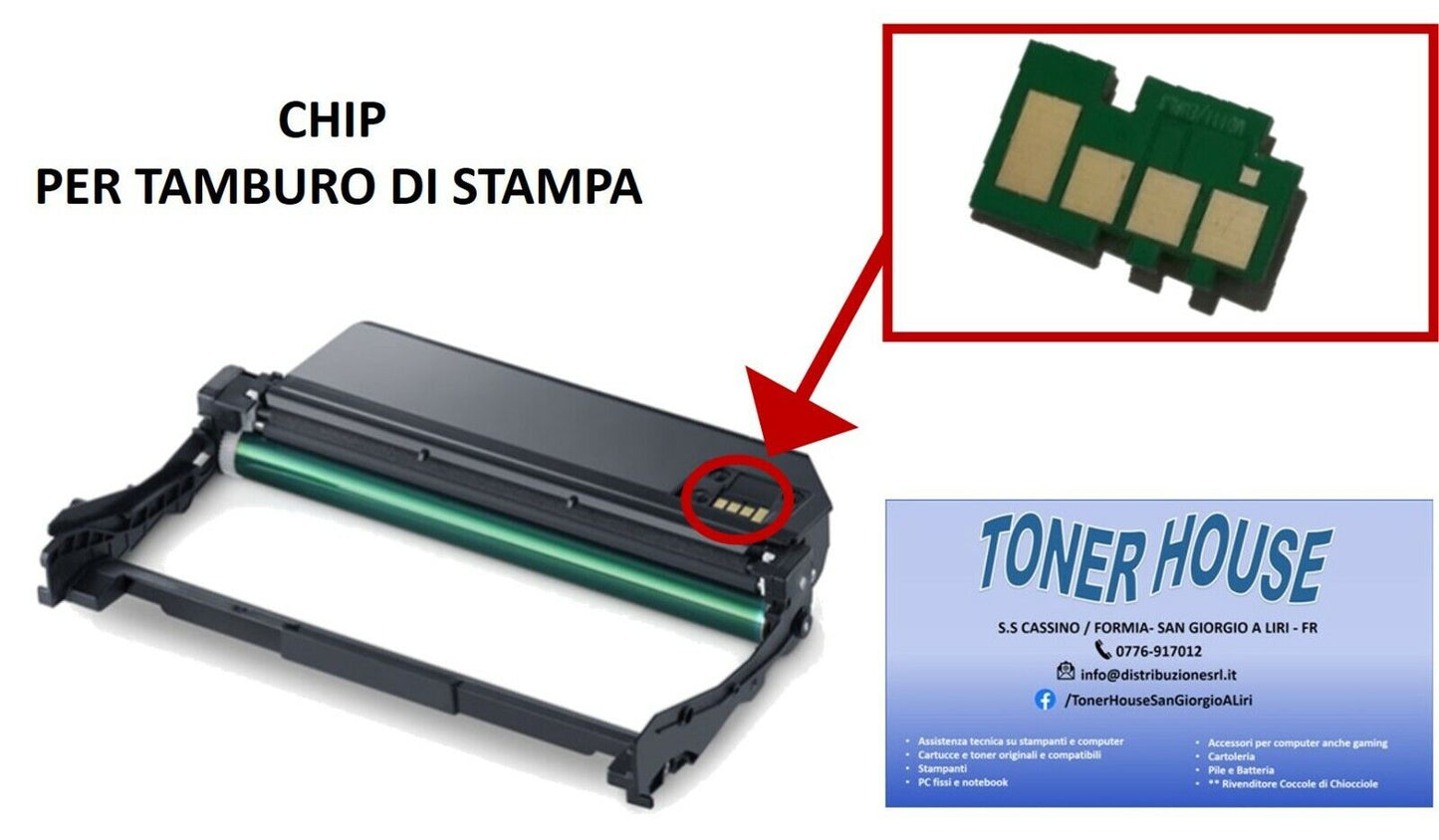 CHIP PER DRUM OPC FOTOUNITA XEROX 101R00474, 650n05409 100% TESTATO IN ITALIA