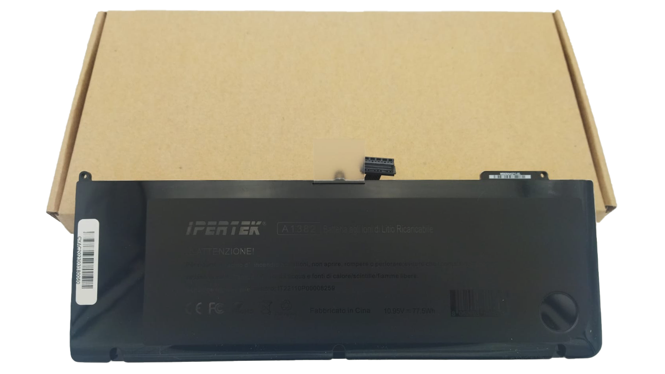 Sostituzione Batteria MacBook Pro 15 A1286 A1382 2011 2012 7060 mAh Unibody
