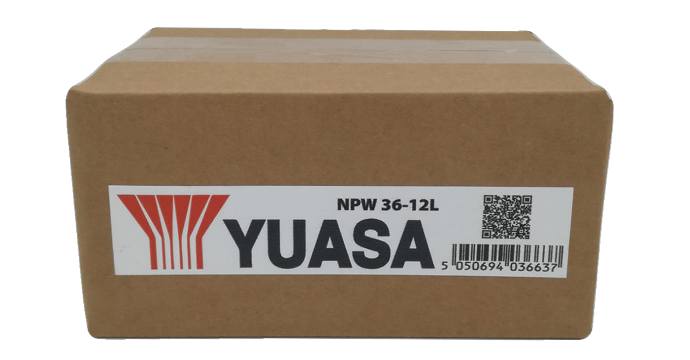 batteria al piombo yuasa npw36-12l 12v 7.2a 36w/cell, 10min. ups antifurti