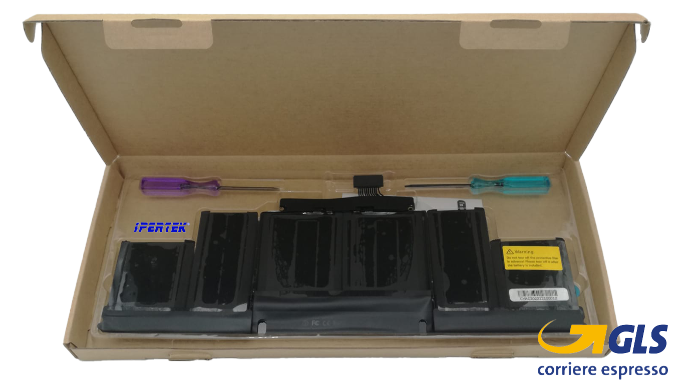Batteria macbook pro 2015 A1417 8675mAh 15 2012 2013 2014 95wh sostituzione .