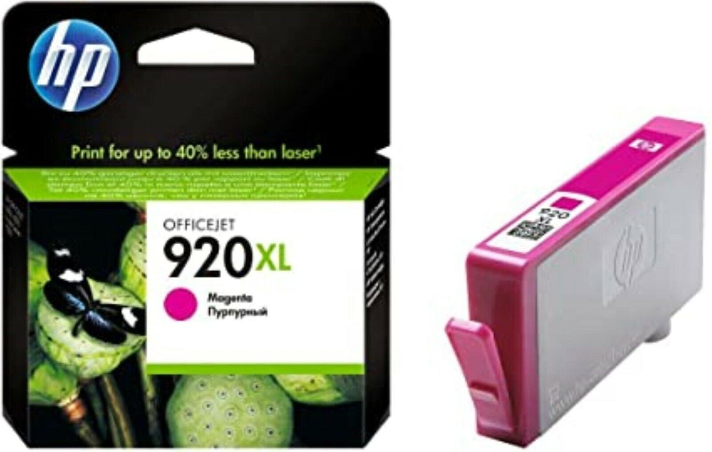 cartuccia ORIGINALE HP 920xl magenta cd973ae bgx 700 pagine scaduta