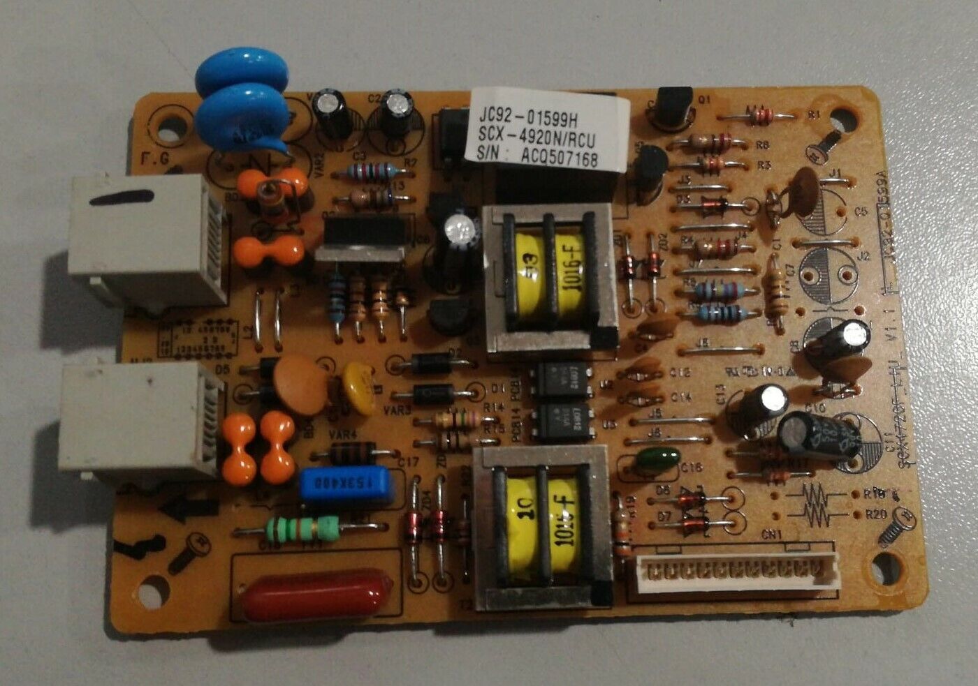 JC92-01599H scheda fax x samsung scx-4720