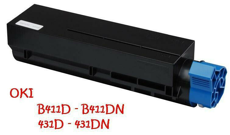 TONER COMPATIBILE OKI 44574702 NERO 3.000 PAGINE PER OKI B411, B431