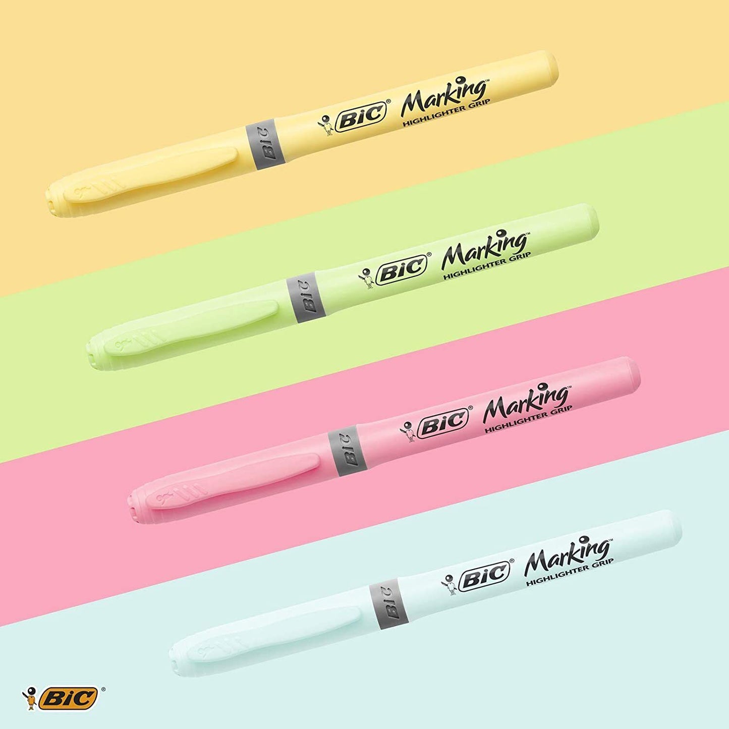 BIC Pastel Dream Kit, 16 accessori penne, pennarelli, evidenziatori