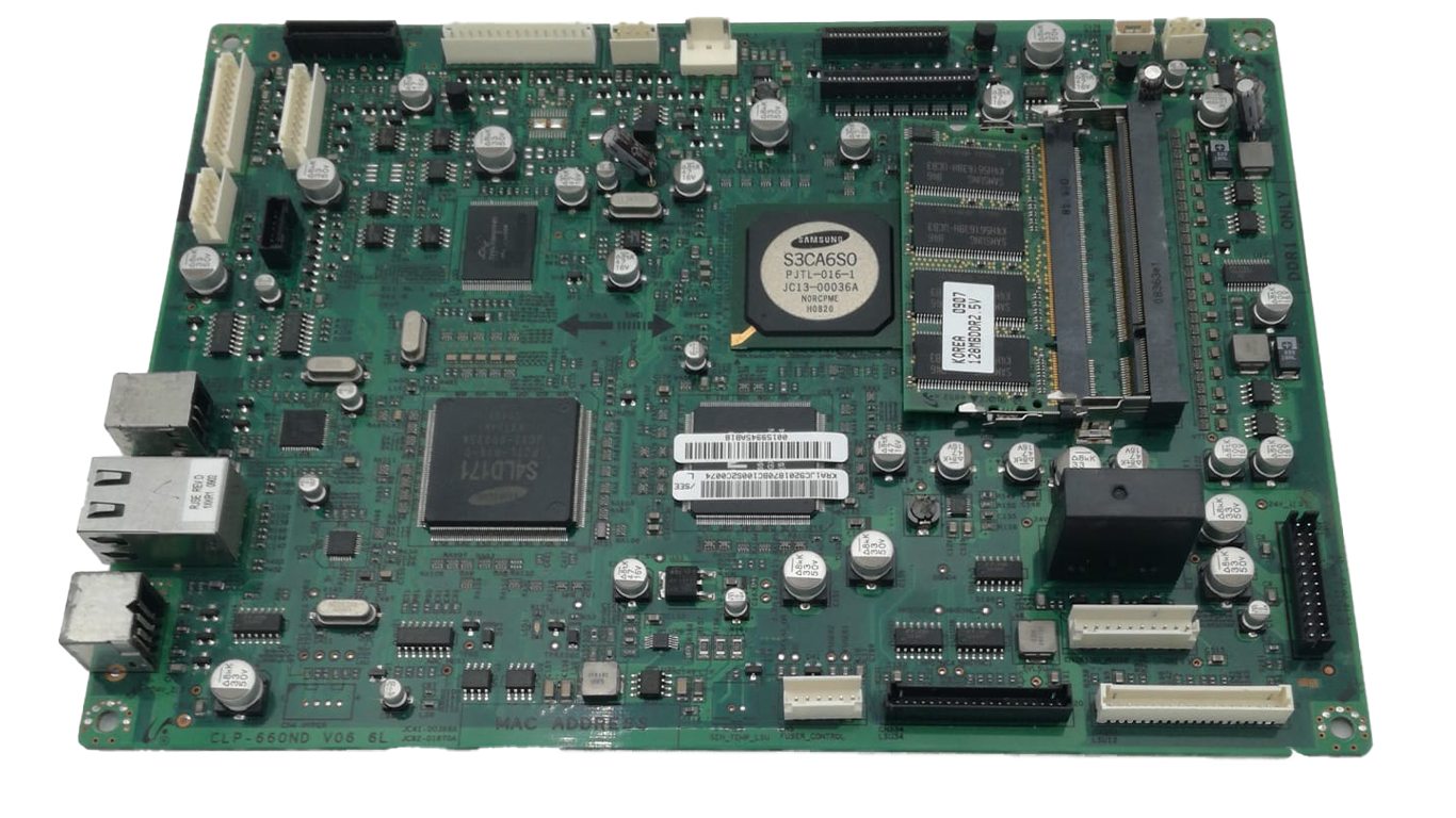 JC92-01870B pba principale scheda madre per samsung CLP-660ND + ram 128MB