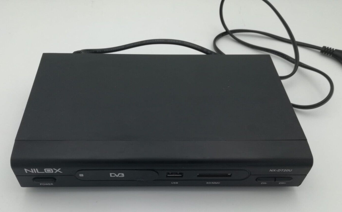Nilox Decoder Dvb-T Usb Sd Nx-Dt20U digitale terrestre 2 prese scart usato