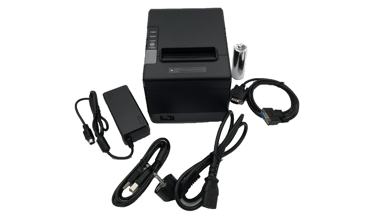 mini stampante termica 80mm usb rete lan rj45 seriale ristorante scontrini pos