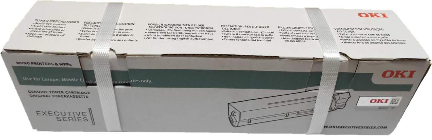toner originale oki 44917607 nero 12.000 pagine per oki es4131 es4161mfp es4191m
