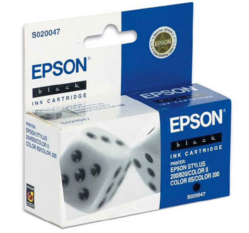 cartuccia originale nera epson s020047 C13S02004740 senza scatolo