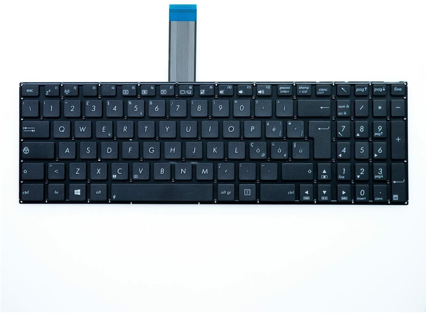 Tastiera italiana per notebook portatile ASUS X501 X550 X551 X552 F501 K550 K55