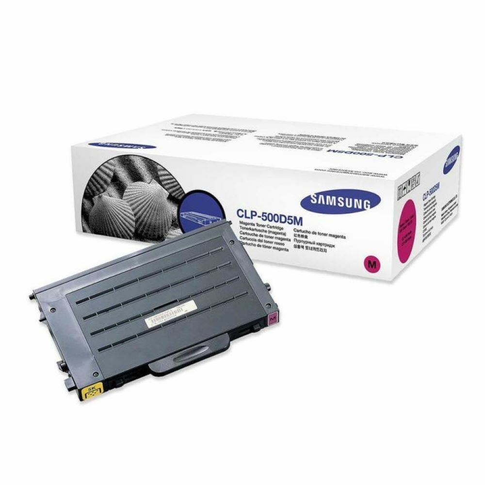 toner originale samsung CLP-500D5M magenta 5.000 pagine clp 500 500n 550 550n