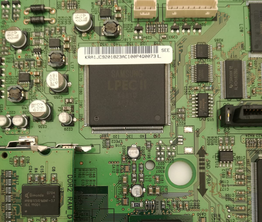 JC92-01823A main board originale per stampanti samsung ml-4550 ml-4551ndr