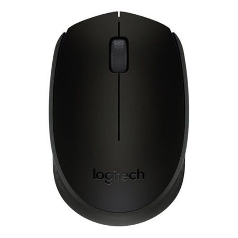 Mouse senza fili wireless logitech B170 nero Ricevitore USB Tracciamento Ottico