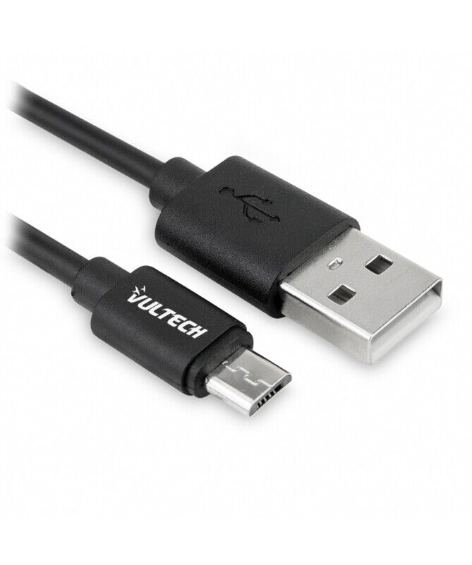 cavo da USB 2.0 a micro-USB 2.0 lunghezza 1 metro nero SM-T31BK vultech