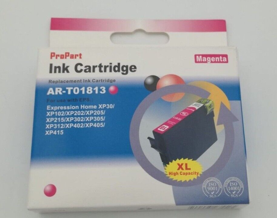 cartuccia compatibileXL Epson nera ciano giallo magenta T-1811 1812 1813 1814 XL