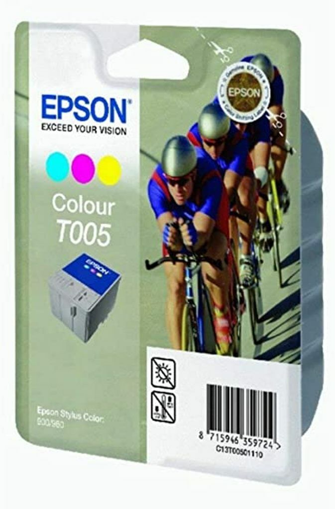 cartuccia originale colore EPSON t005 C13T00501120 senza scatolo