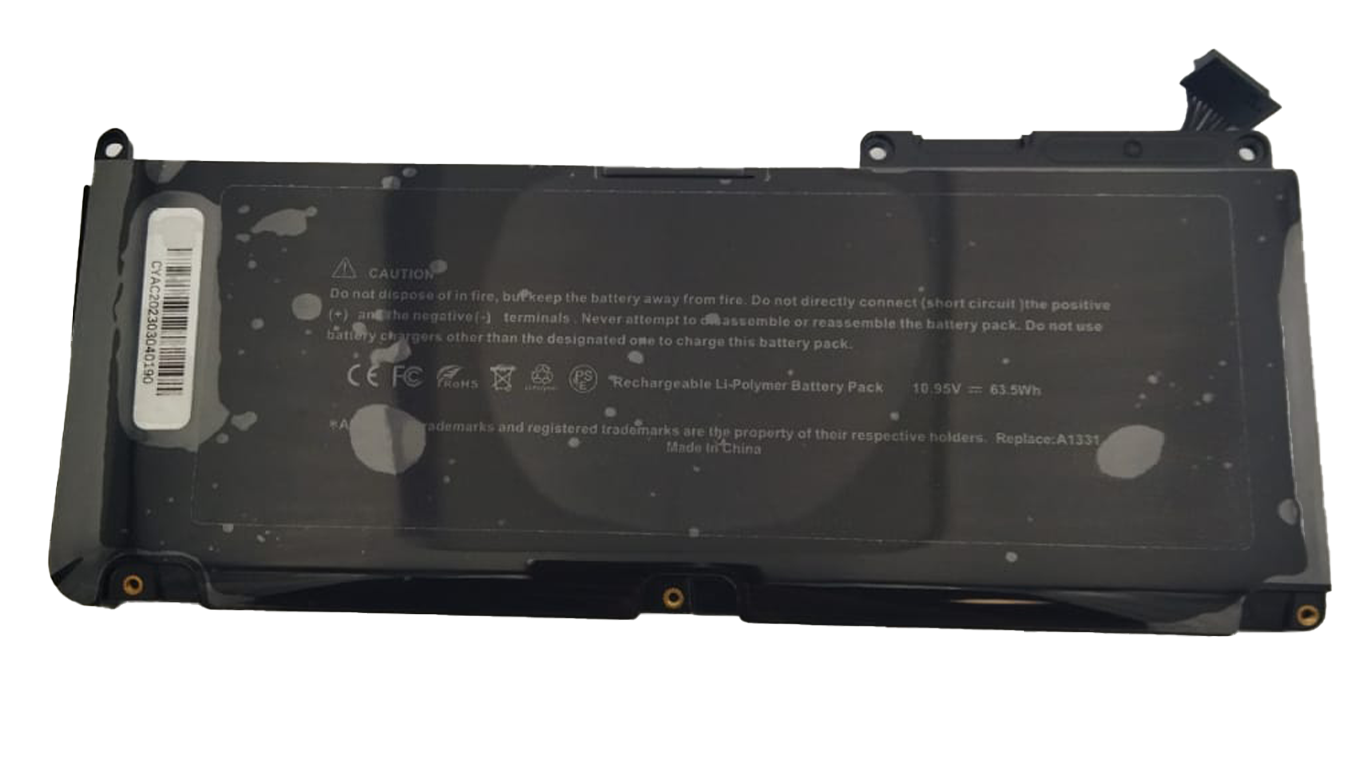 Batteria compatibile A1331 per Apple MacBook 13 fine 2009 metà 2010 5770 mAh
