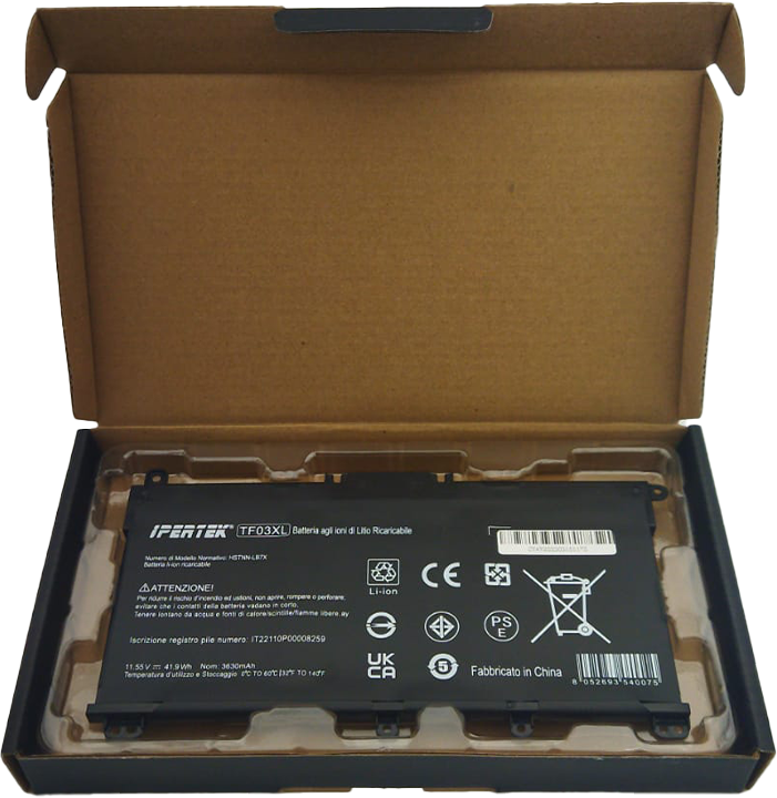 Batteria compatibile con HP pavillon x360 portatile TF03XL L11421-421 laptop pc