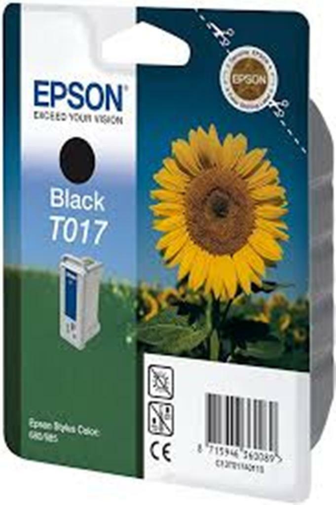 cartuccia originale nera EPSON t017 senza scatolo