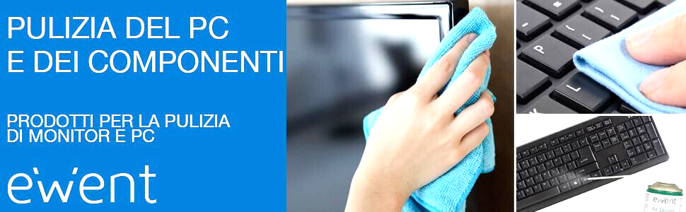 Prodotti pulizia monitor per portatile notebook lcd detergente spray 200 ml