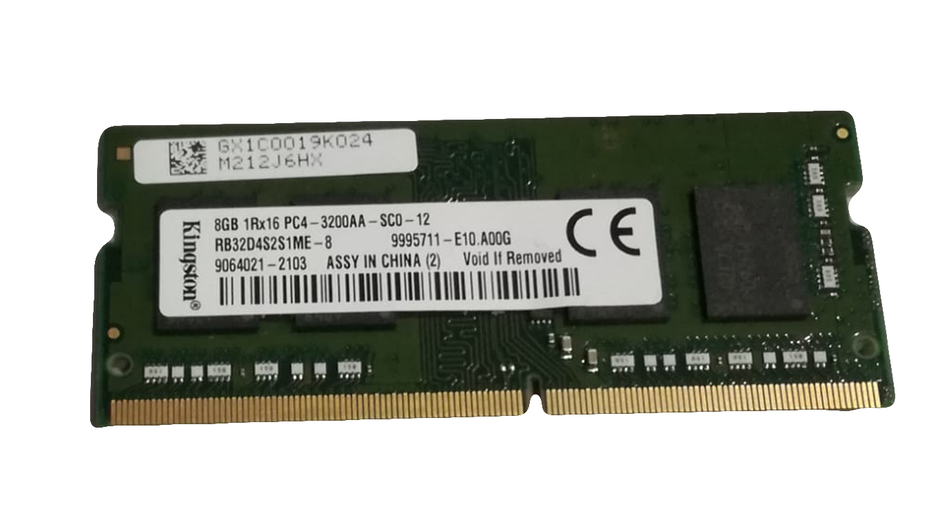 memoria ram 8GB 1Rx1 PC4 3200aa so-dimm ddr4 RB32D4S2S1ME-8 kingston