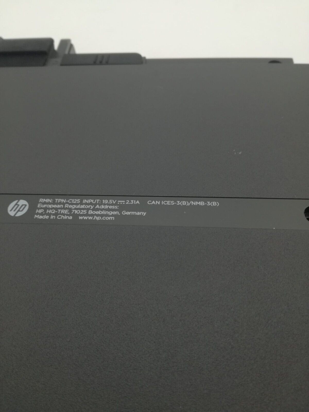 Cover Inferiore HP TPN-C125 cod SPS-859513-001 colore grigio SCURO Originale HP