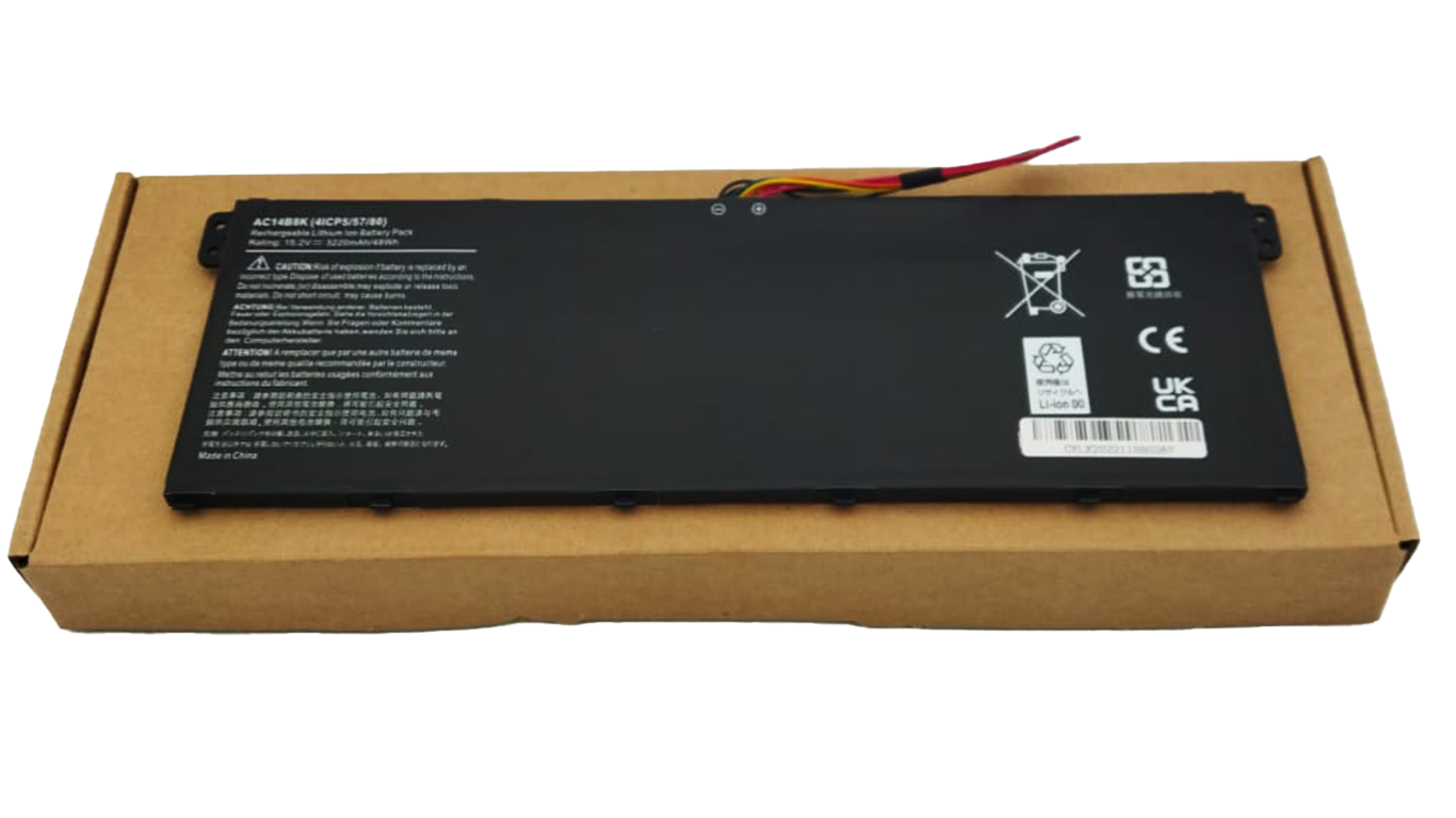 Batteria per notebook Acer AC14B8K sostituzione 5 AN515 AN515-3 5.2V 48Wh