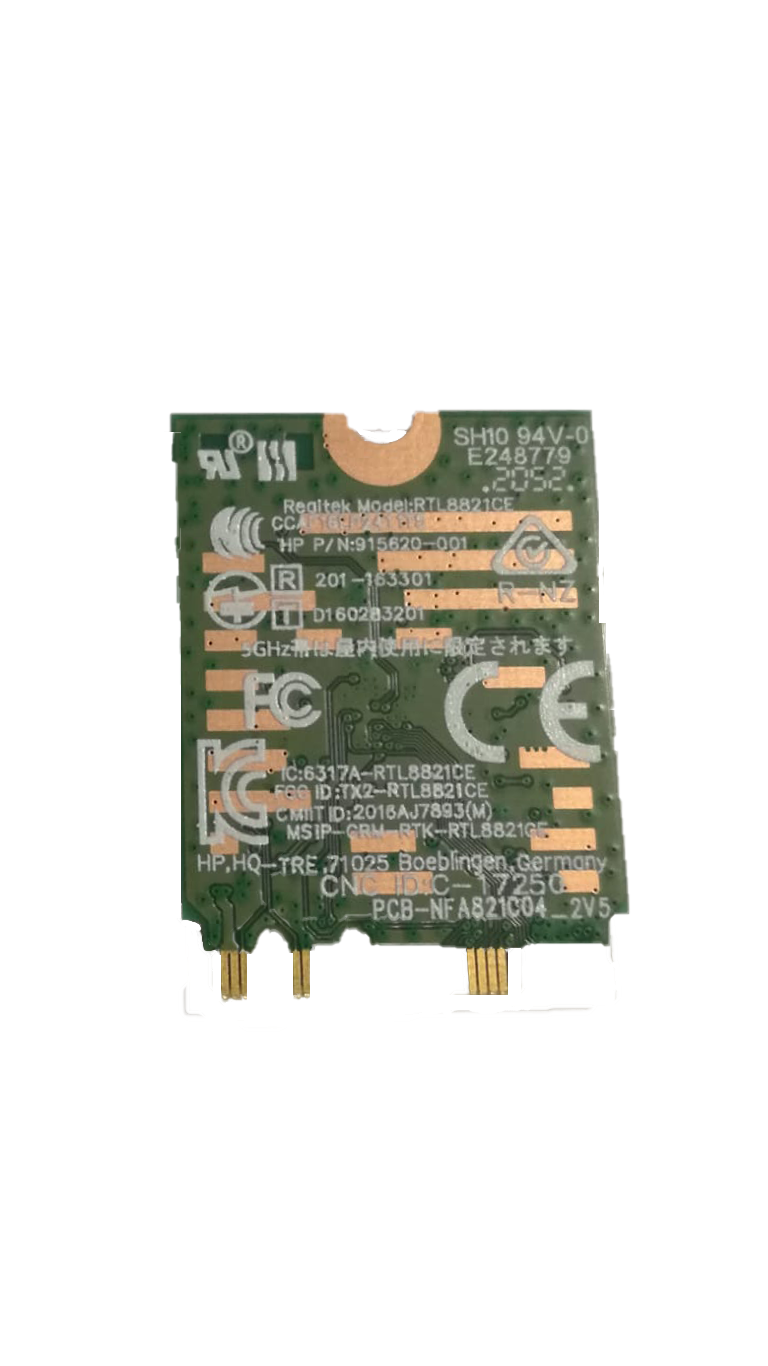 Scheda Wireless SPS 915621-001 HP 915620-001 RTL8821CE per HP L17365-005