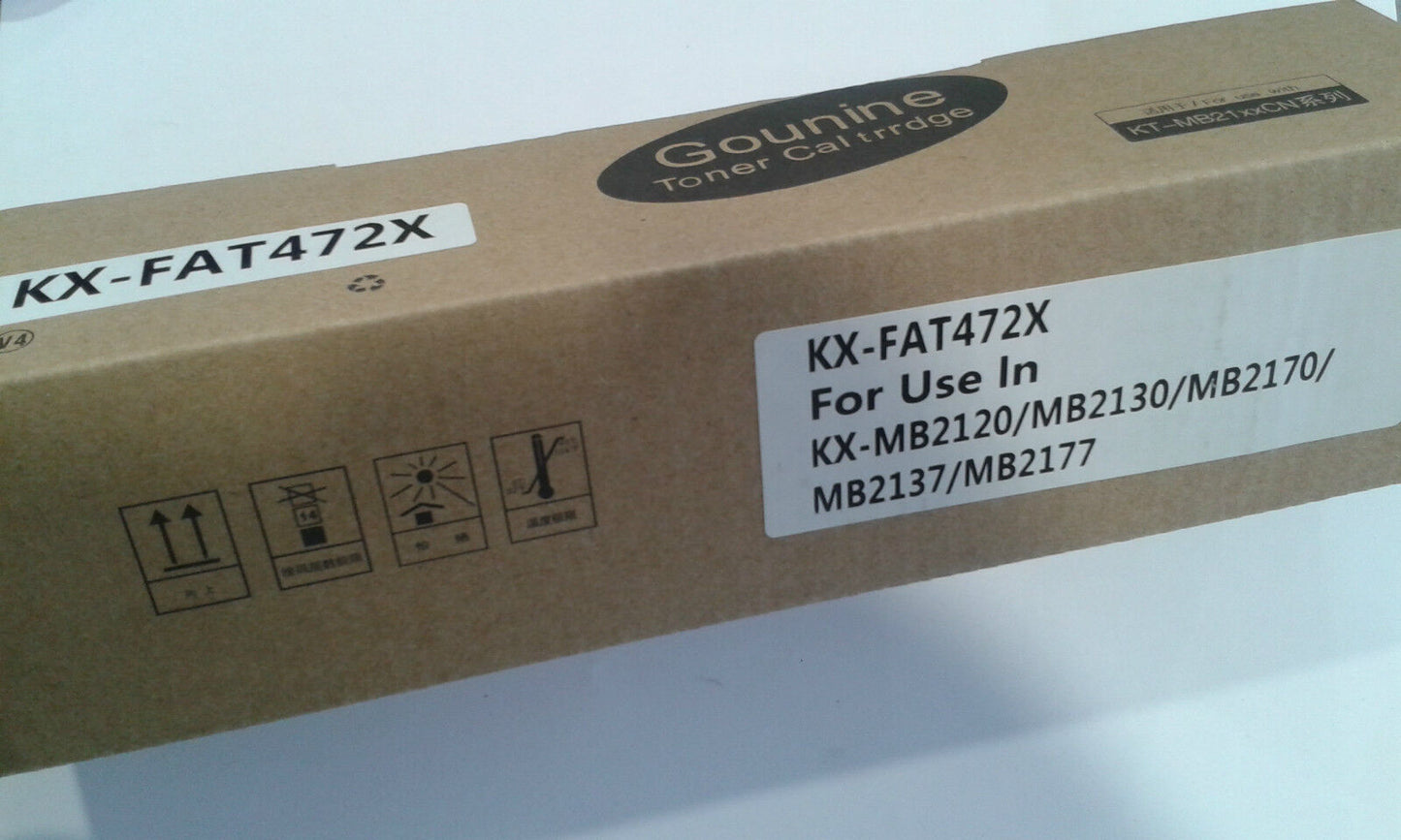 toner compatibile panasonic kx-fat472x nero 2.000 pagine per kx-mb2120 kx-mb2130