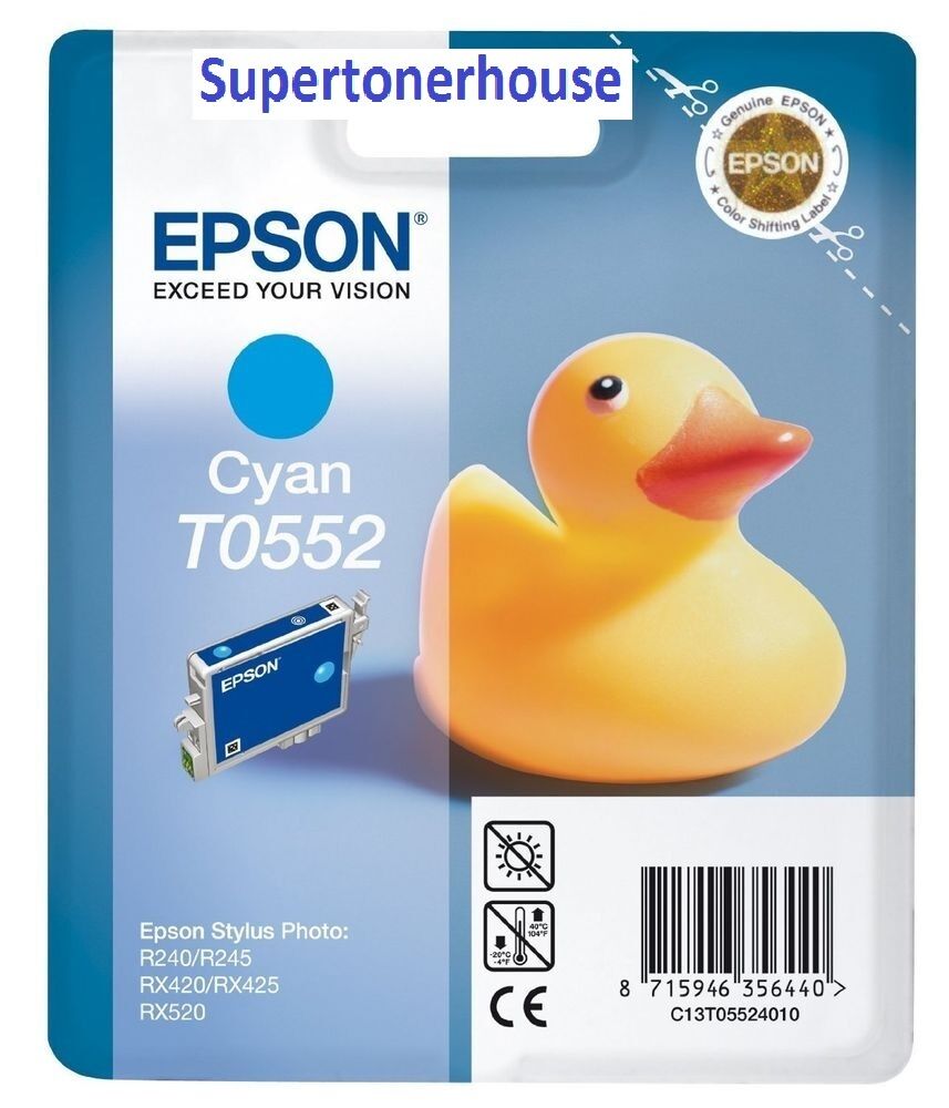 cartuccia EPSON ORIGINALE t0552 ciano offerta