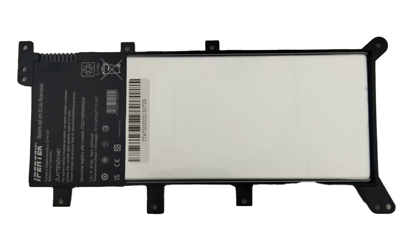 Batteria Asus C21N1347 X554L X555 X555L X555LA X555LD X555LN 4930mAh compatibile