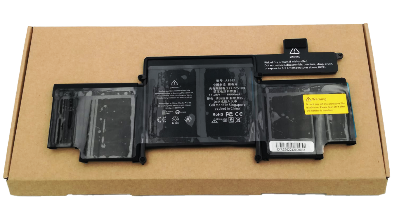 Batteria MacBook Pro 13 2013 2014 A1502 A1582 A1493 11.34V 71.8Wh Sostituzione