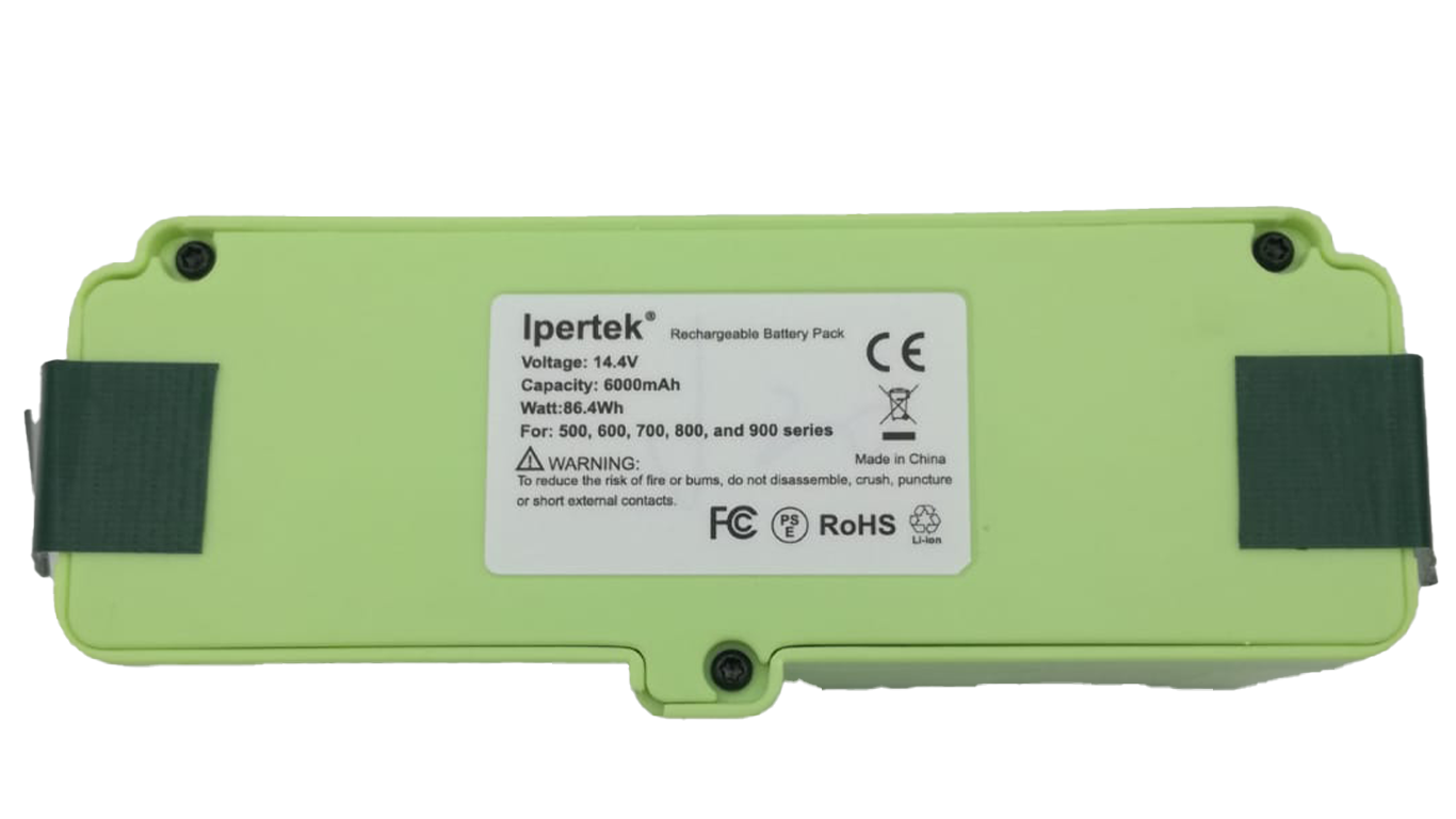 batteria irobot roomba aspirapolvere ricambio compatibile 14,4v 6.000 mAh