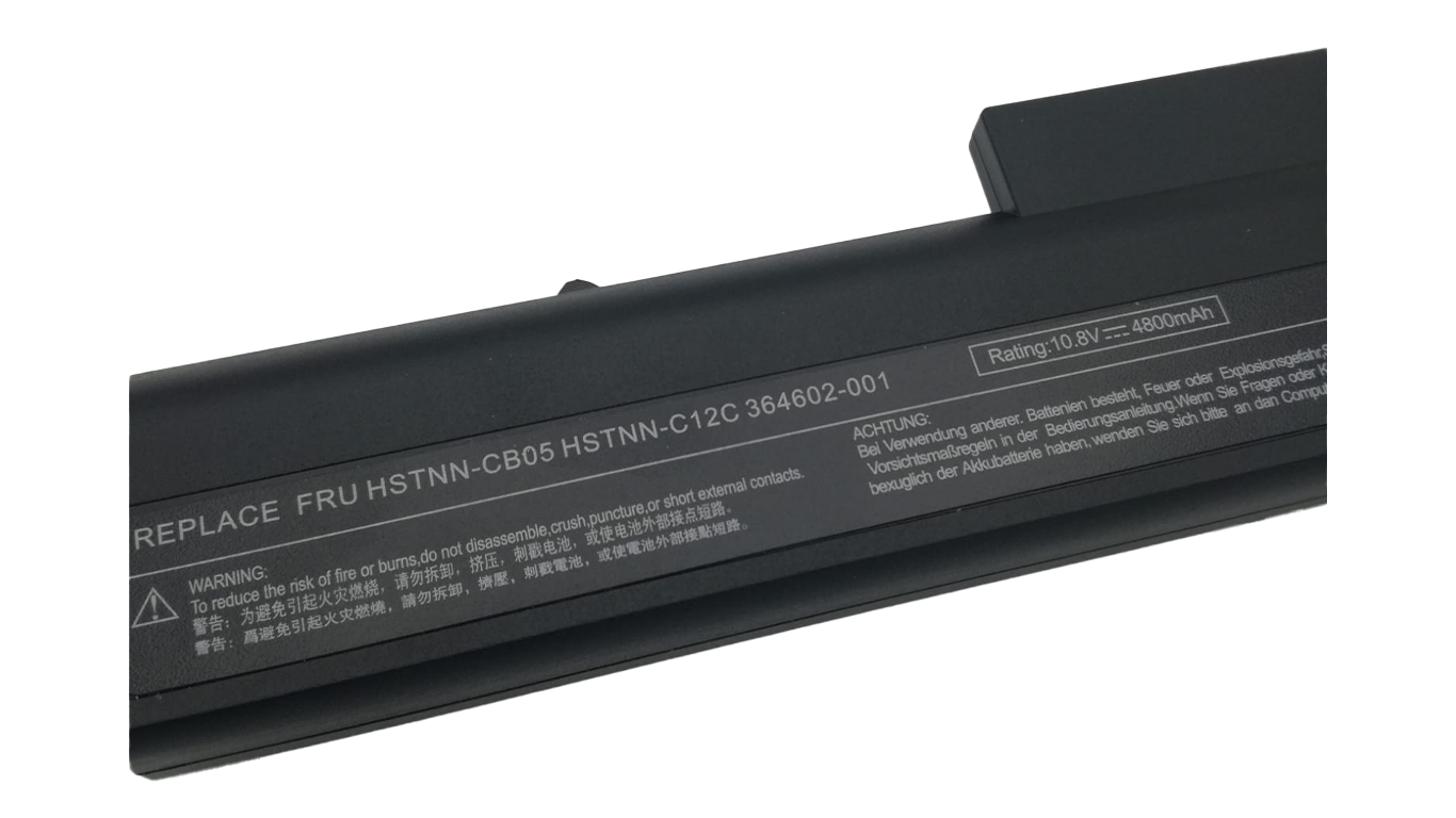 Batteria compatibile per notebook Hp Compaq HSTNN-C12C, HSTNN-CB05 4800MaH 10.8v