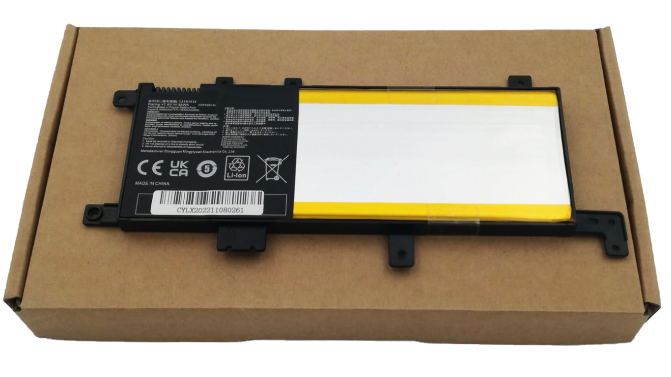 batteria asus c21n1634 laptop sostituzione vivobook X542 F542 X542BP 38Wh 7,6V