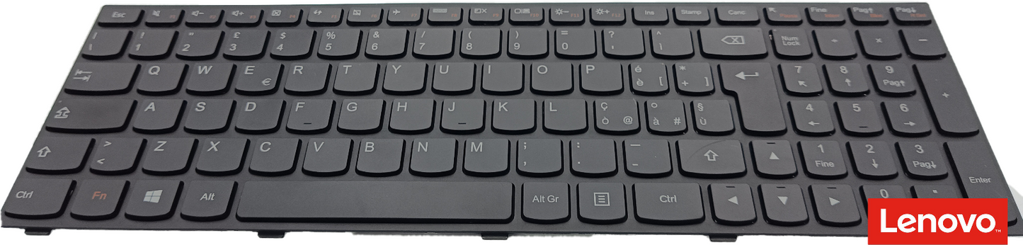 Tastiera italiana nera per notebook portatile Lenovo G50-30 G50-45 G50-70 Z50-70