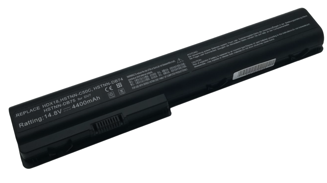 Batteria compatibile per notebook HP Pavilion DV8 DV7 HDX18 HSTNN-C50C 4400 mAh
