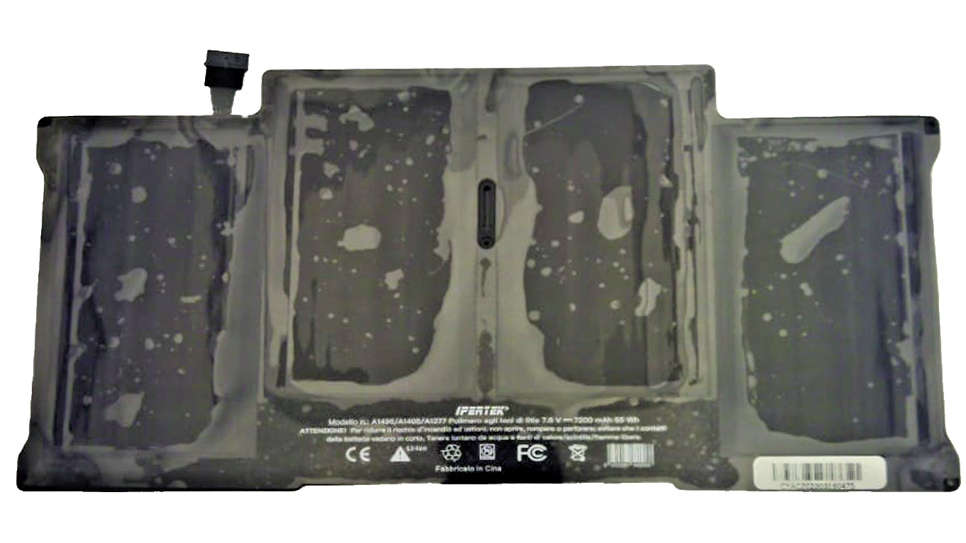 Batteria per MacBook Air 13" A1369 2011 A1377 A1405 A1496 A1466 7200 mAh nuova