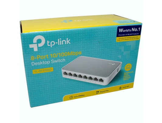 TL-SF1008D desktop switch di rete 8 porte 10 / 100 mbps TP-LINK